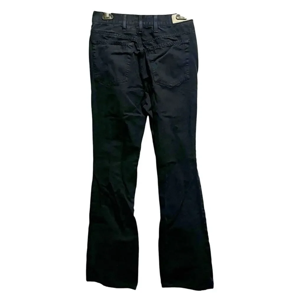 RE/DONE Originals 70s High Rise Bell Bottom Flare Pants Navy 27 Y2K‎ USA Made